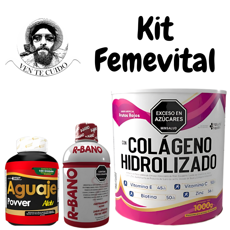 KIT FEMEVITAL - EMPODERAMIENTO Y BALANCE PREMIUM 🤰 ⚕️ 🌸💪