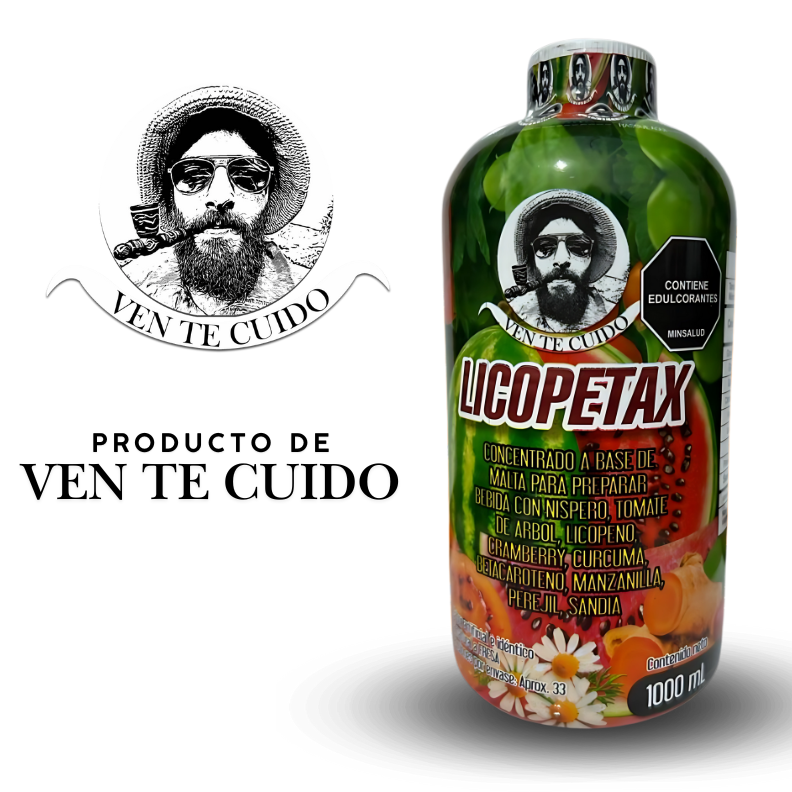 LICOPENO - LICOPETAX 1000 ML 100% NATURAL PRODUCTO PREMIUM DE VEN TE CUIDO