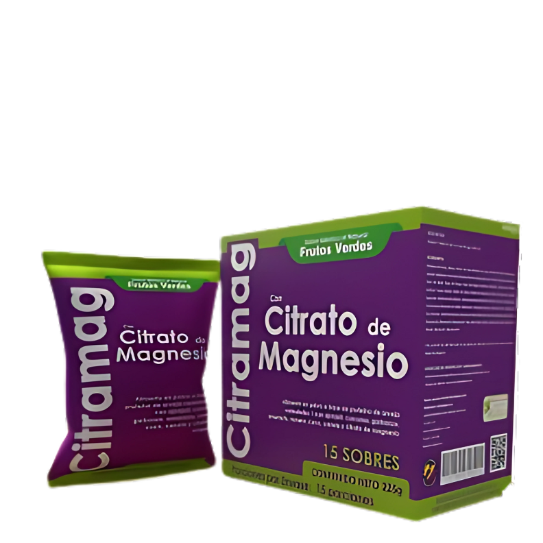 SUPER CITRATO DE MAGNESIO CAJA X 15 SOBRES PREMIUM