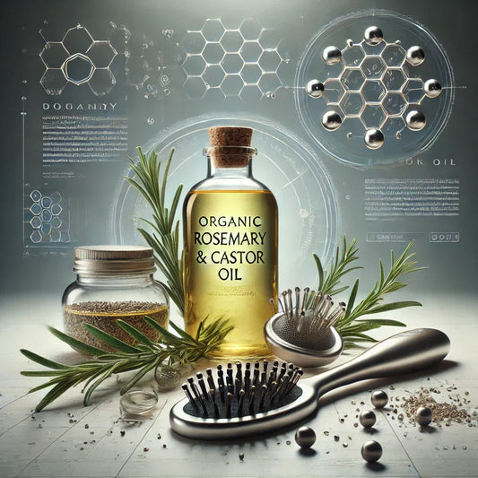 LOS BENEFICIOS DEL ACEITE DE ROMERO Y RICINO 100% NATURAL
