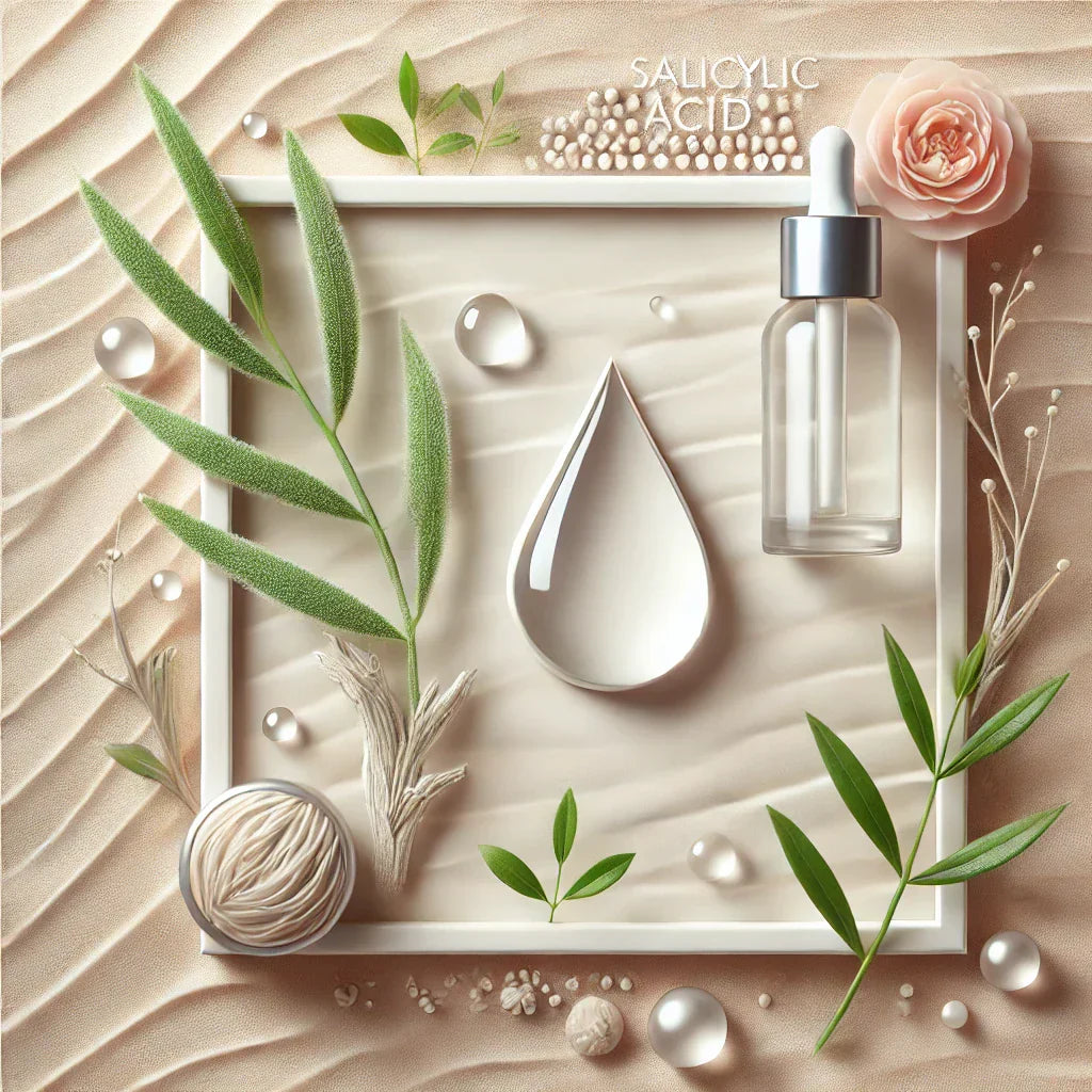 Los beneficios del Ácido Salicílico ANTI - ACNE 100% NATURAL