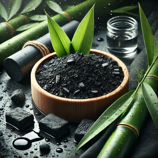 Los beneficios de el carbón de bamboo 100% NATURAL