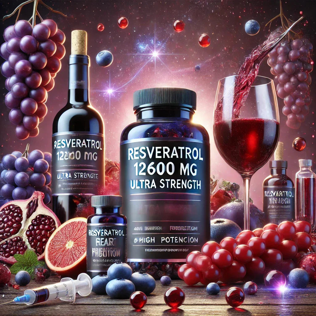 Resveratrol 12600 mg Ultra Fuerte: El Secreto Antienvejecimiento