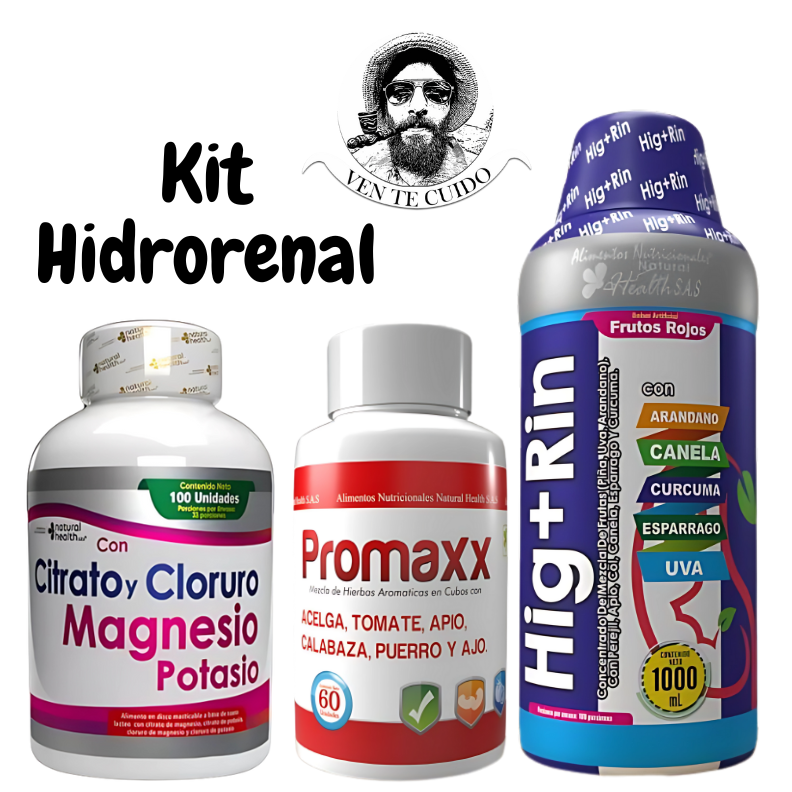 KIT HIDRORENAL - BALANCE & BIENESTAR PREMIUM 🚽💧🩸🩺