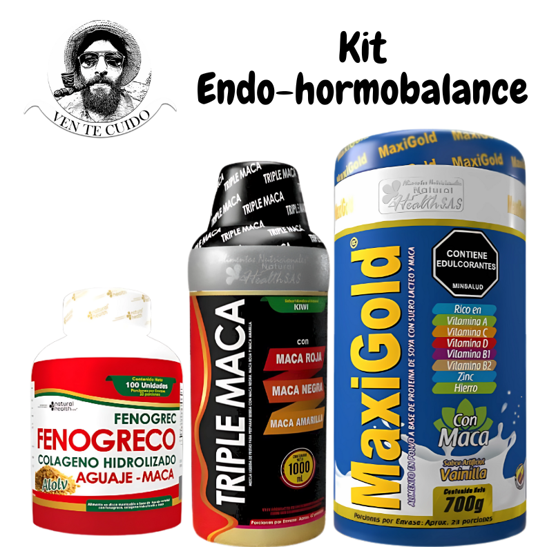 KIT ENDO-HORMOBALANCE RENOVACIÓN & BIENESTAR PREMIUM 🩺 🧠 💉⚡