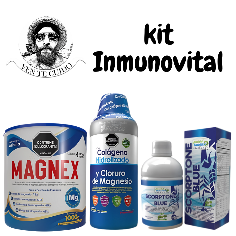 KIT INMUNOVITAL - DEFENSA ACTIVA PREMIUM 🧬 💪 ⚔️ 🩸
