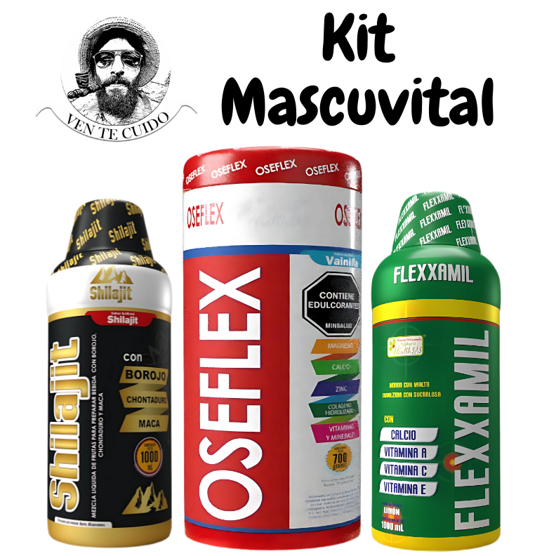 KIT MASCUVITAL - FUERZA PODER Y BALANCE PREMIUM 💪 ⚕️🍆👑