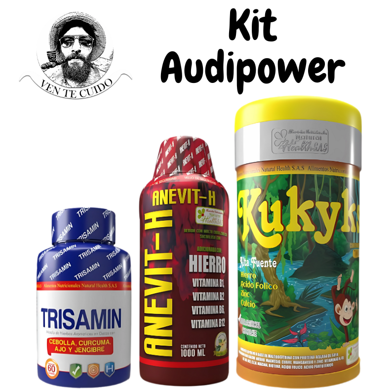 KIT AUDIPOWER - CONFORT Y COMODIDAD PREMIUM 🩺 🔊 👂 🔇