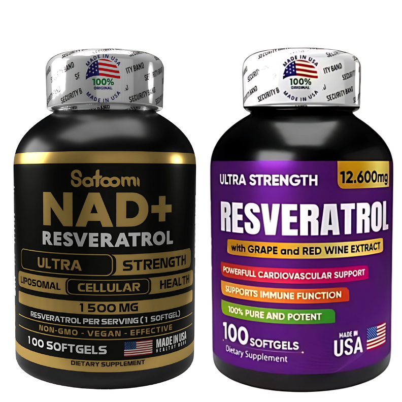 COMBO 1 NAD+ RESVERATROL + 1 RESVERATROL 12600mg