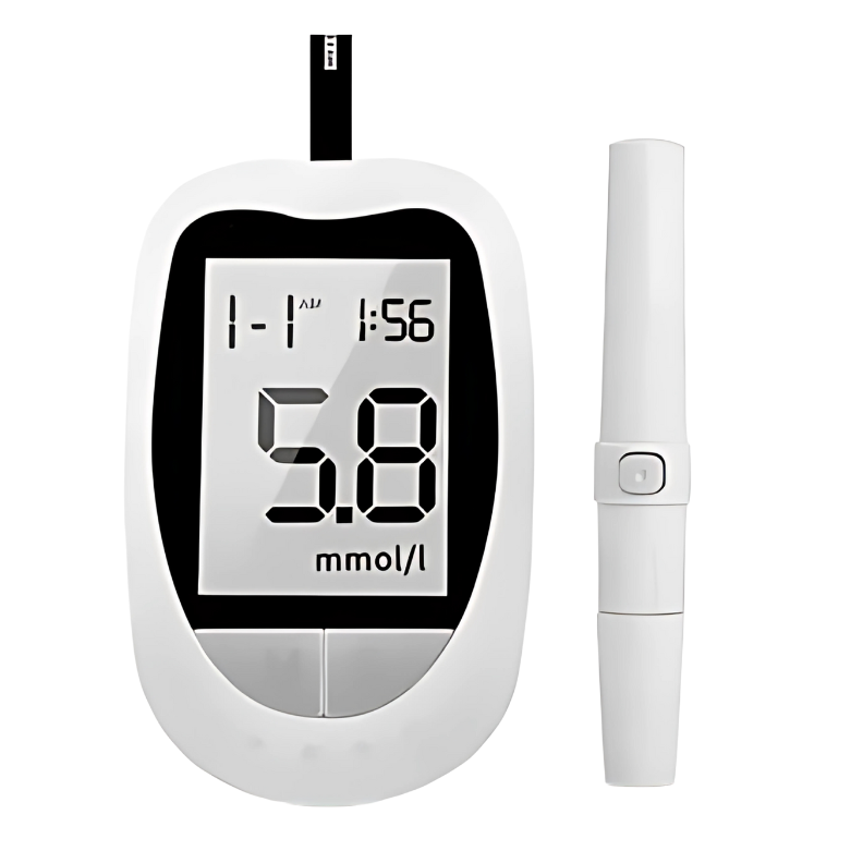 GLUCOMETRO DIGITAL KIT LANCETAS Y AGUJAS