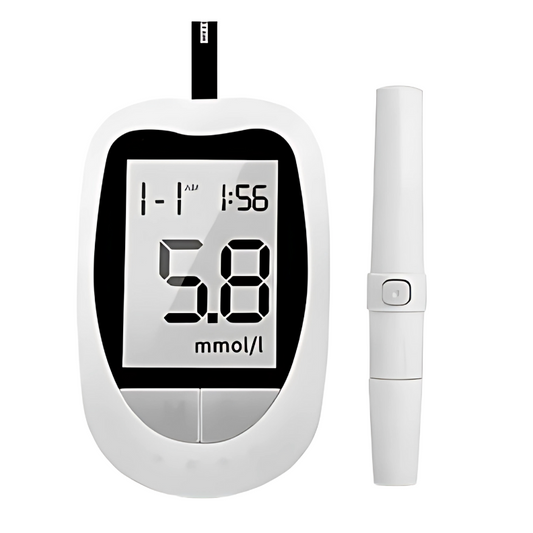 GLUCOMETRO DIGITAL KIT LANCETAS Y AGUJAS