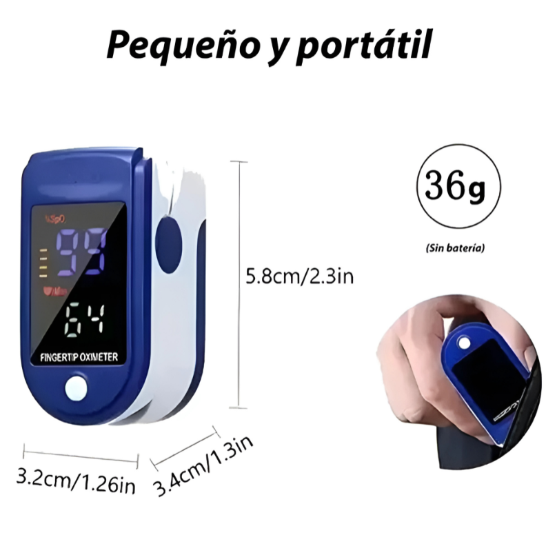 OXÍMETRO DE PULSO PULSIOXIMETRO