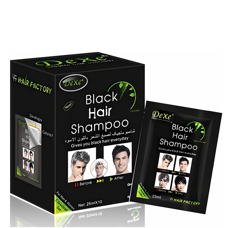 SHAMPOO CERO CANAS NEGRO INTENSO CAJA X 10 SOBRES