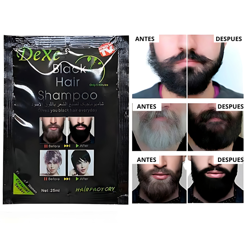 SHAMPOO CERO CANAS NEGRO INTENSO CAJA X 10 SOBRES