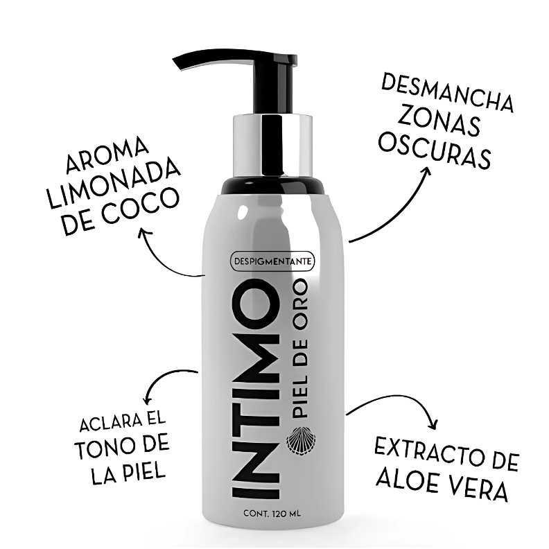 DESMANCHA PIEL DESPIGMENTA INTIMO PIEL ORO 120ml