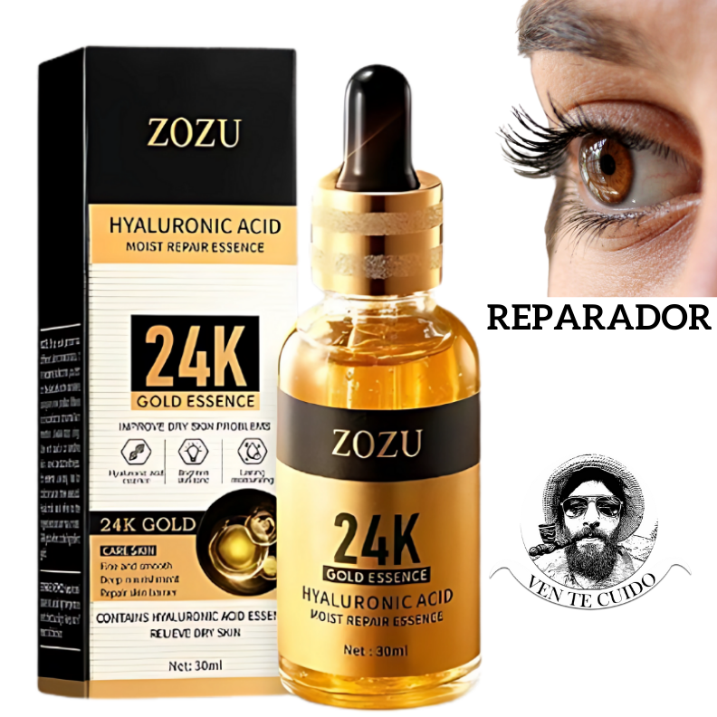KIT LIMPIEZA HIDRATACION FIRMEZA LUMINOCIDAD 24K GOLD PIEL PREMIUM