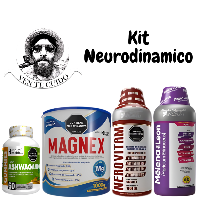 KIT NEURODINAMICO BIENESTAR Y EQUILIBRIO INTEGRAL  PREMIUM 🩺⚡🧠💡
