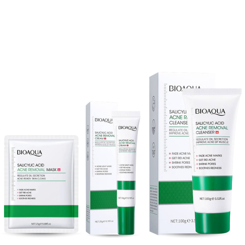 SUPER KIT DE ACIDO SALICILICO X3N2 ANTI - ACNE